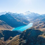 Le barrage de Moiry.
